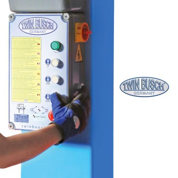 Twin Busch 2-Säulen-Hebebühne 3.6t – barrierefrei – Profi Line TW236PEB3.9 400V